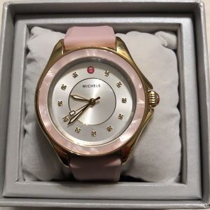 Michele Cape Topaz Dial Watch